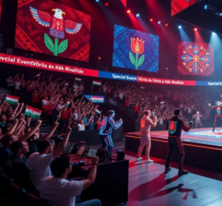 Tematikus, látványos elszabadult esemény mód egy átalakított arénával
